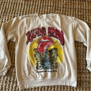 MADEWORN ROLLING STONES SWEATSHIRT